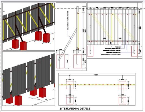 metal hoarding sheet|hoarding layout plan.